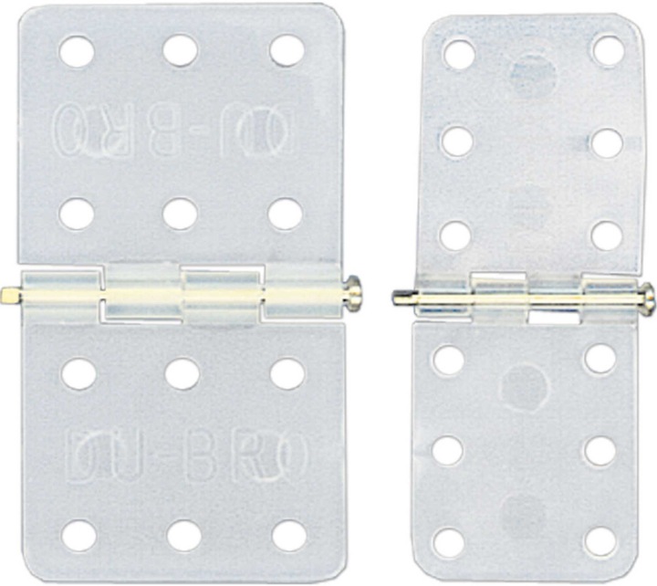 Du-Bro Nylon hinge, standard (15 pcs)