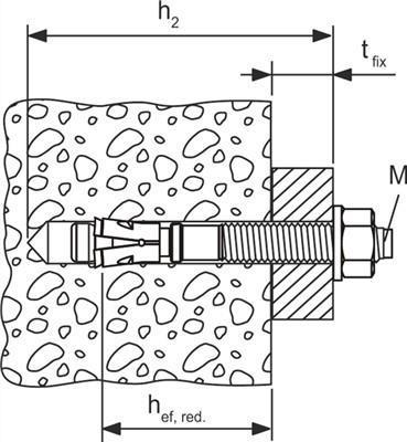 Produktbild Fischer Ankerbolzen R 88561 FAZ II 10/ 20K A 4 Ohne Oberflächenangabe (50 Stk.)