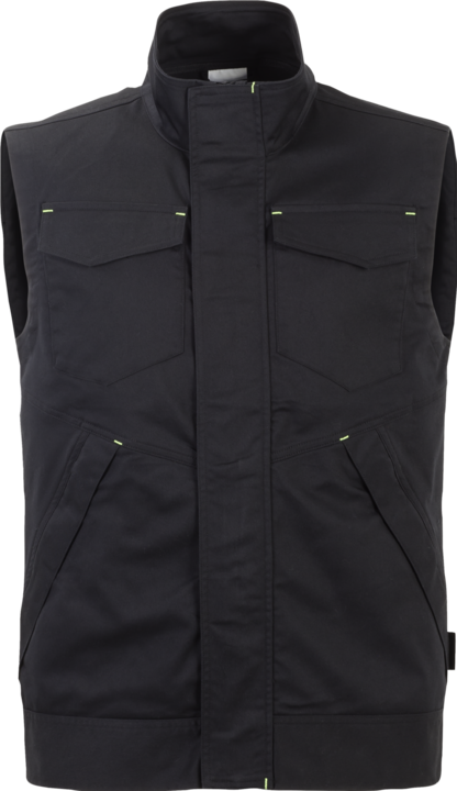 Actual product image Planam Stretchline waistcoat black size M (M)