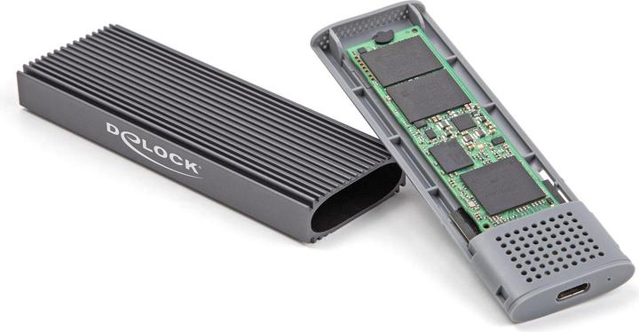 Actual product image Delock External USB Type-C Combo Enclosure for M.2 NVMe PCIe o (M.2)