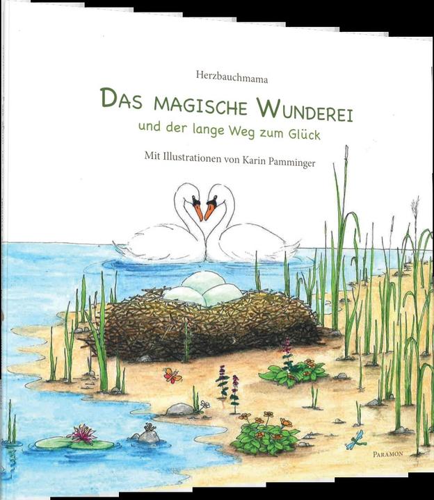 Actual product image Das magische Wunderei (German, Heart belly mum, Karin Pamminger, 2023)