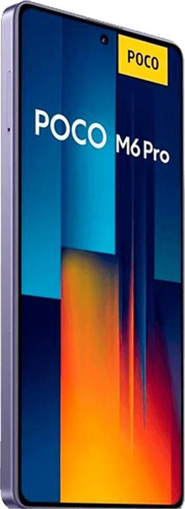 Actual product image Xiaomi Poco M6 Pro (512 GB, Purple, 6.67", Hybrid Dual SIM, 4G)
