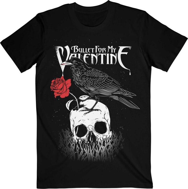 Produktbild Bullet For My Valentine Raven TShirt Erwachsene (M)