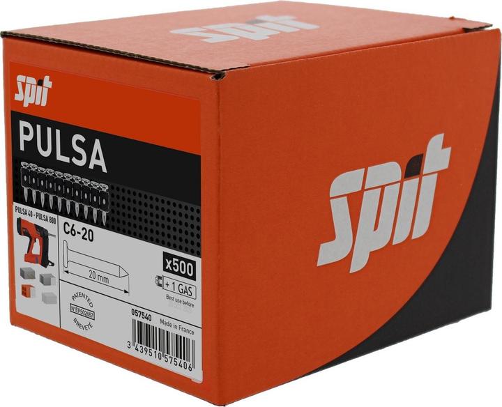 Image du produit Spit Clous (500 pcs, 20 mm)