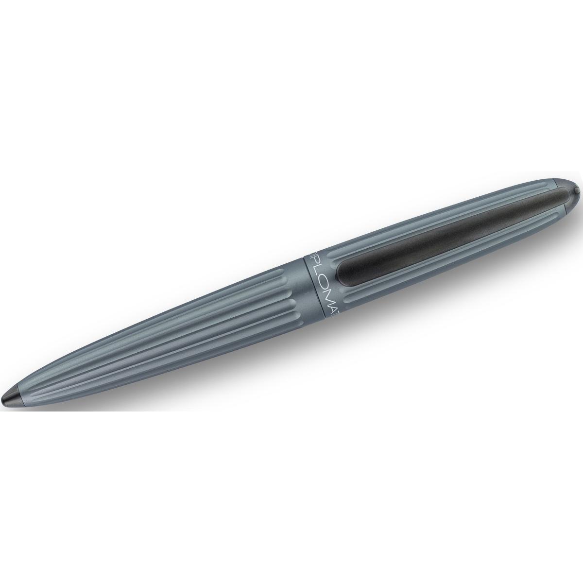 Diplomat, Schreibstifte, Tintenroller Aero Grau (Grau, 1 x)