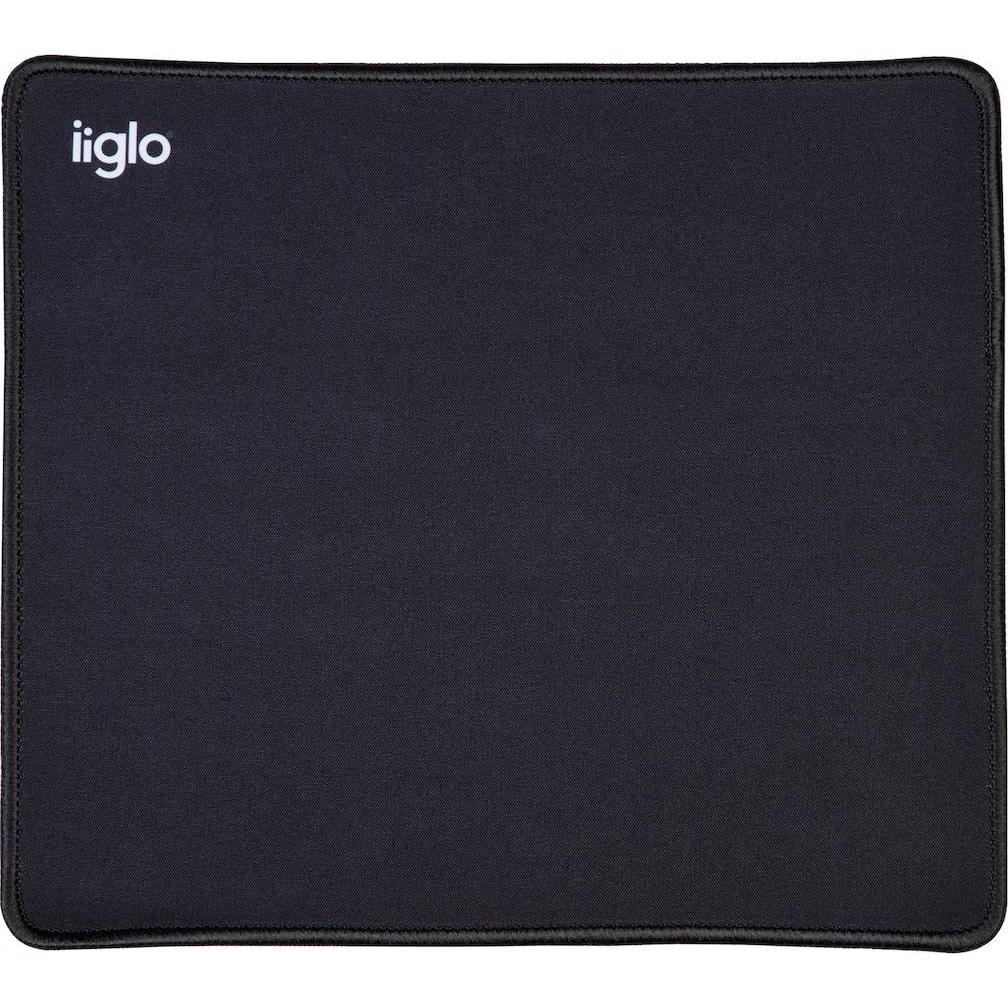 Iiglo musemåtte travel 250X22X2 mm SE, Tappetino mouse, Nero