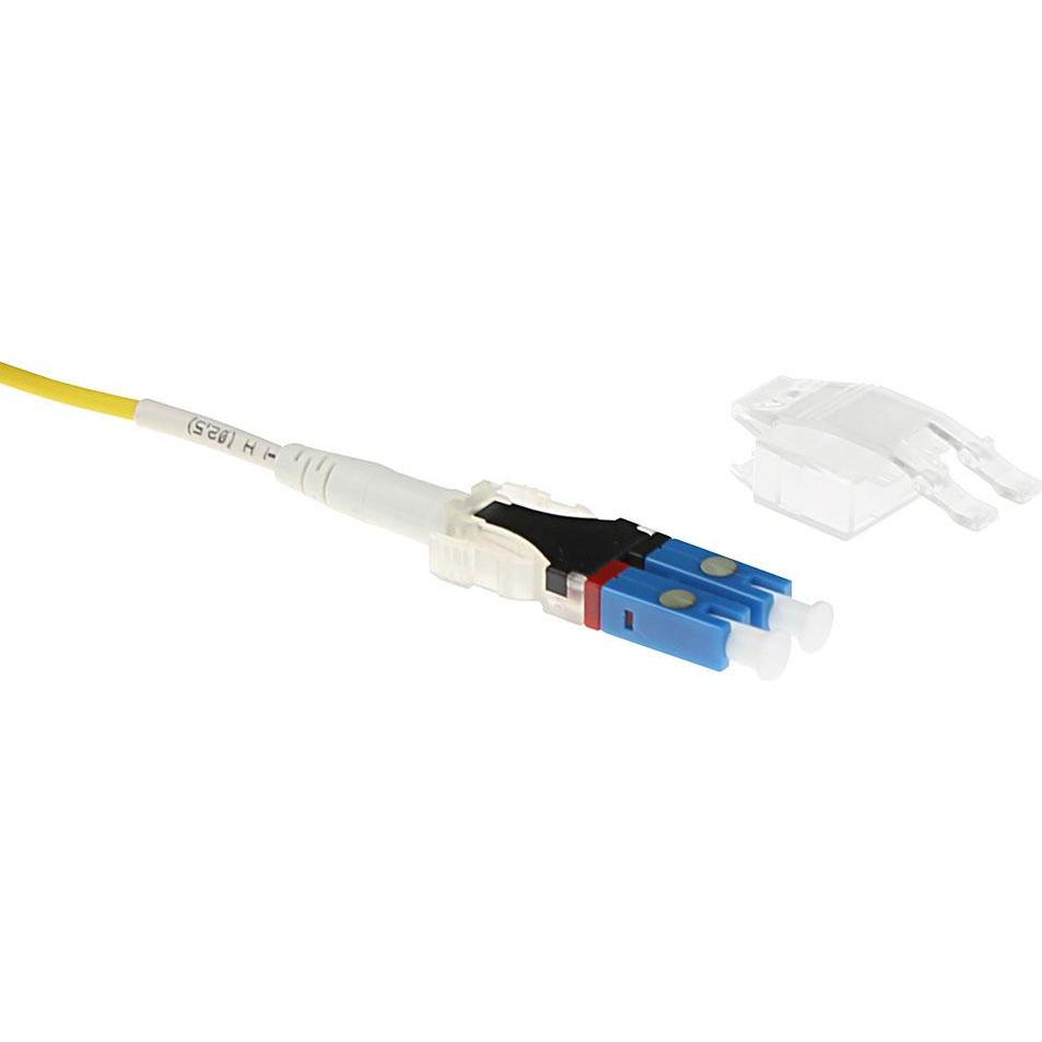 Thumbnail - ACT 12 meter Singlemode 9/125 OS2 Polarity Twist fiber cable with LC connectors (12 m), Netzwerkkabel