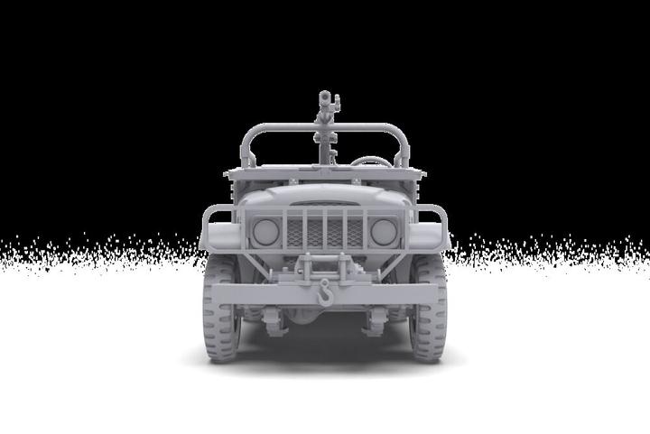 Produktbild AK Interactive 35003 FJ43 Pickup w/SPG-9 Recoilless Gun 1:35 Plastic Model Kit