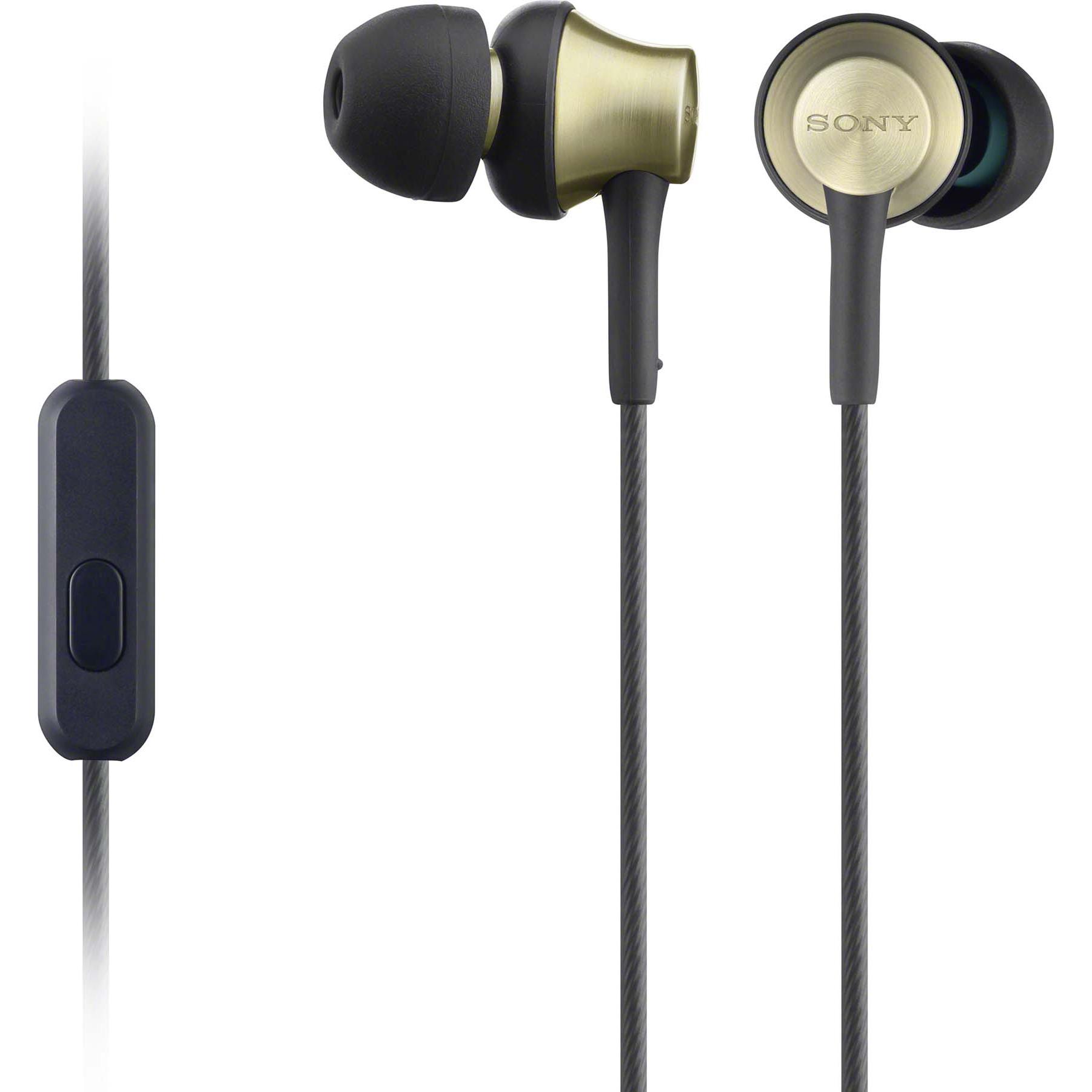 Sony Mdr-Ex650ap (keine Geräuschunterdrückung, Kabelgebunden), Kopfhörer, Gold