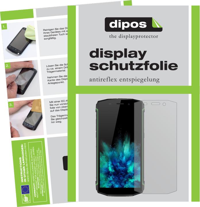Dipos Pellicola Protettiva Antiriflesso per Ulefone Armor X13 Outdoor