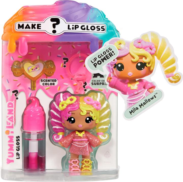 Actual product image MGA Yummiland Lip Gloss Doll - MCC- Mila Mallows