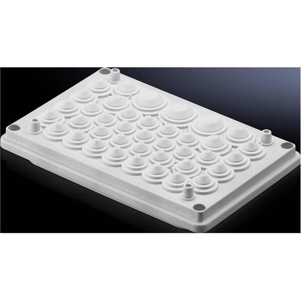 Thumbnail - Rittal, Leitungsführung Zubehör, Kabeldurchführungsplatte Isoli