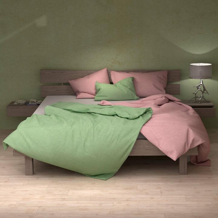 Immagine prodotto Lotus Bettwaren Biancheria da letto biancheria uni (Copripiumino, 160 x 210 cm)