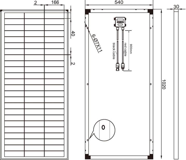 Actual product image Enjoy solar Solar module (100 W, 8.80 kg)