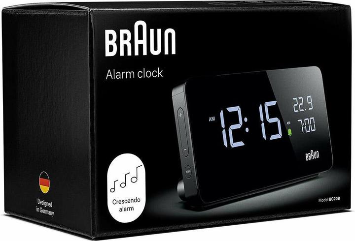 Produktbild Braun Uhren BC20B Digitaler Wecker