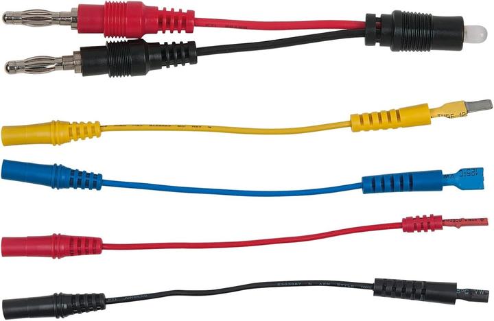 Actual product image KS Tools Kit de câbles de test et de mesure 12/24V Master diagnostics, 92 pcs (92 pieces)