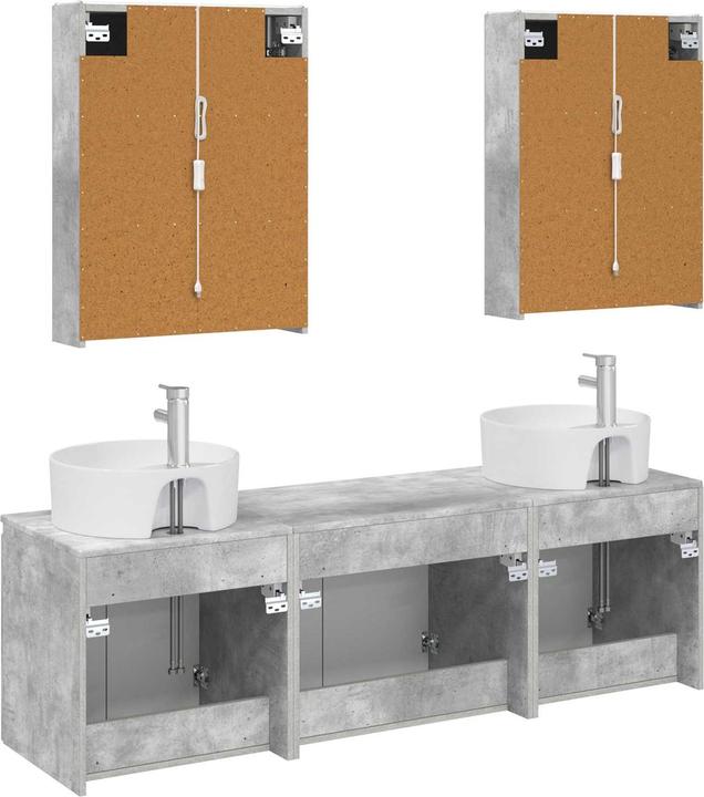 Produktbild vidaXL Badezimmerschrank-Set