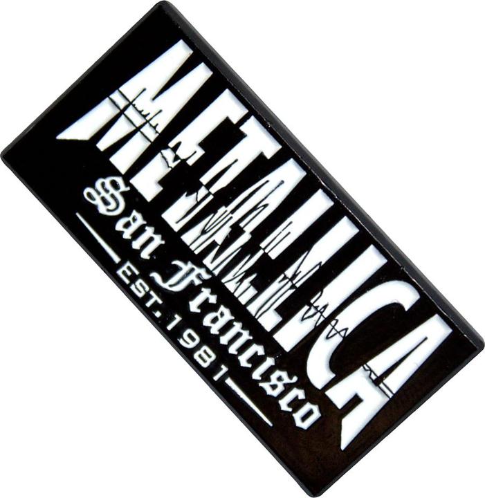 Produktbild Metallica Abzeichen San Francisco Quake ZinkLegierung Emaille