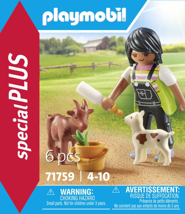 Actual product image Playmobil 71759 Woman with goats (71759)
