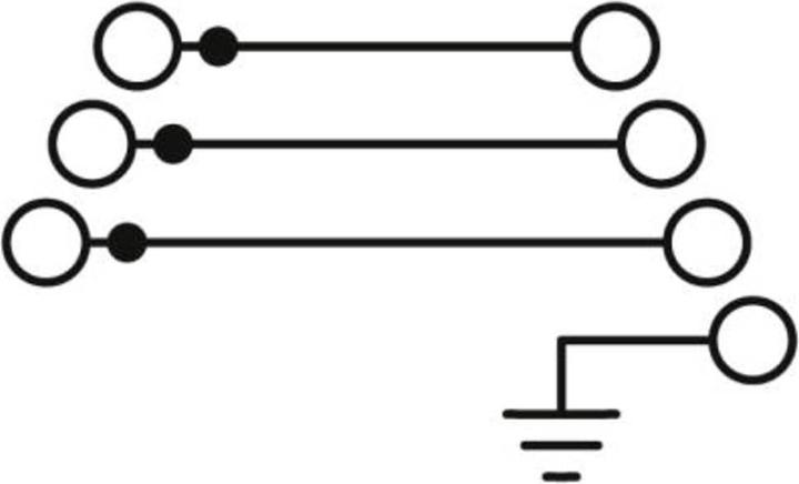 Image du produit Phoenix Contact PT 4-PE/3L 3210442 Borne de raccordement moteur Nombre de pôles : 7 0.20 mm² 4 mm² Gris 50 pcs.