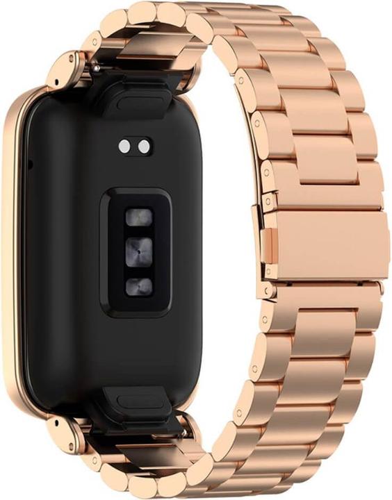 Produktbild Cover-Discount Xiaomi Mi Band 7 Pro - Armband Maschen roségold (Edelstahl)