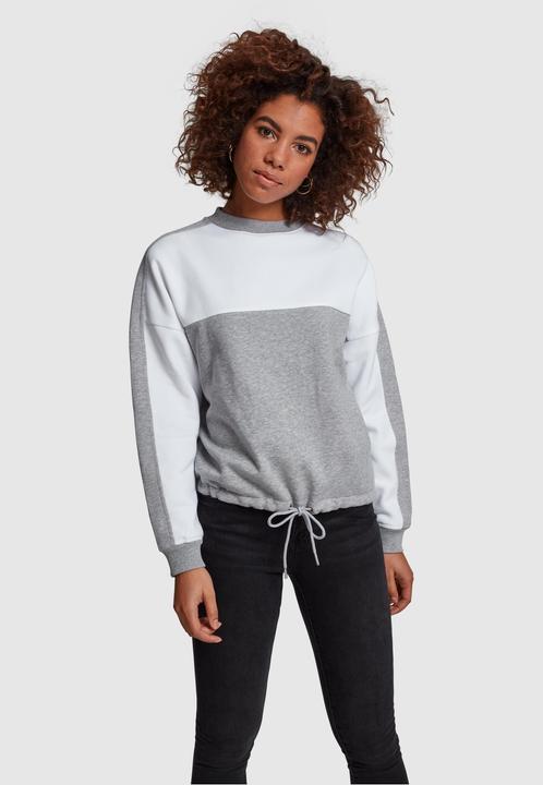 Immagine prodotto Urban Classics Girocollo donna oversize a 2 toni a strisce (XS)