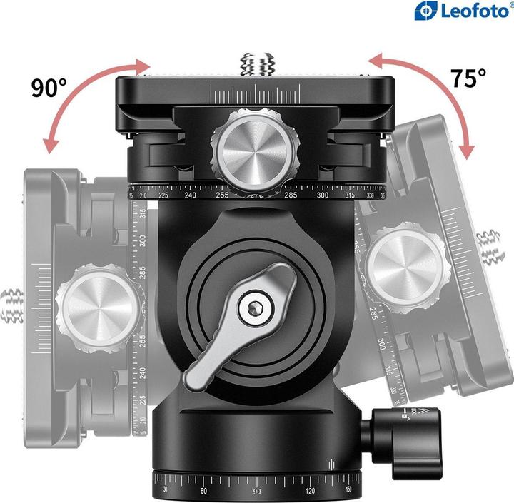 Actual product image Leofoto BV-0R Black Mini Fluid Head (2006210568) (Video head)
