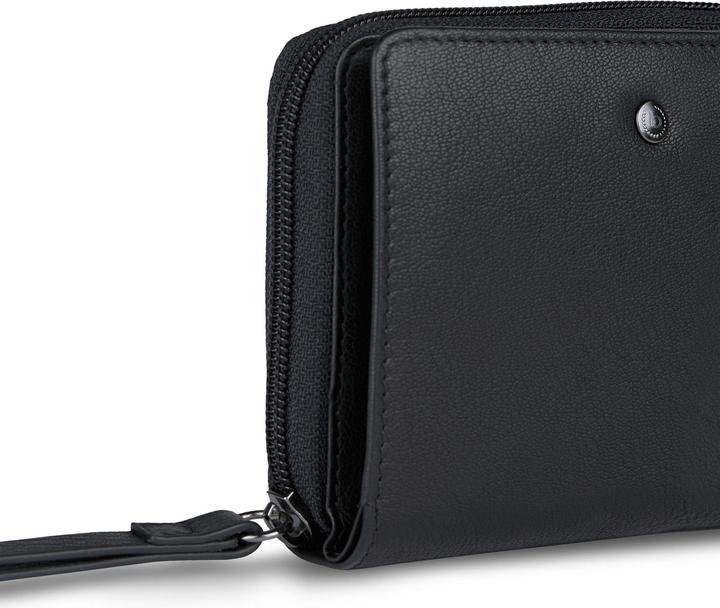 Actual product image Bugatti Black Magic Geldbörse RFID Schutz Leder 11 cm