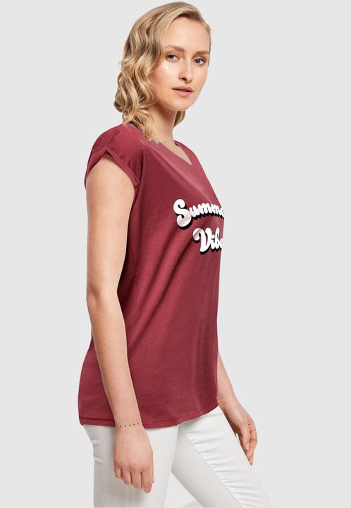 Image du produit Merchcode Ladies Summer Vibes Extended Shoulder Tee - 112619 (M)