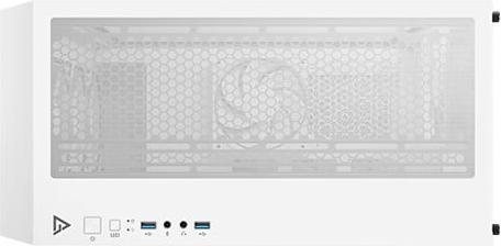 Actual product image Antec Geh Gamer Dark Fleet DF800 FLUX Midi Tower white retail (ATX, Mini-ITX)