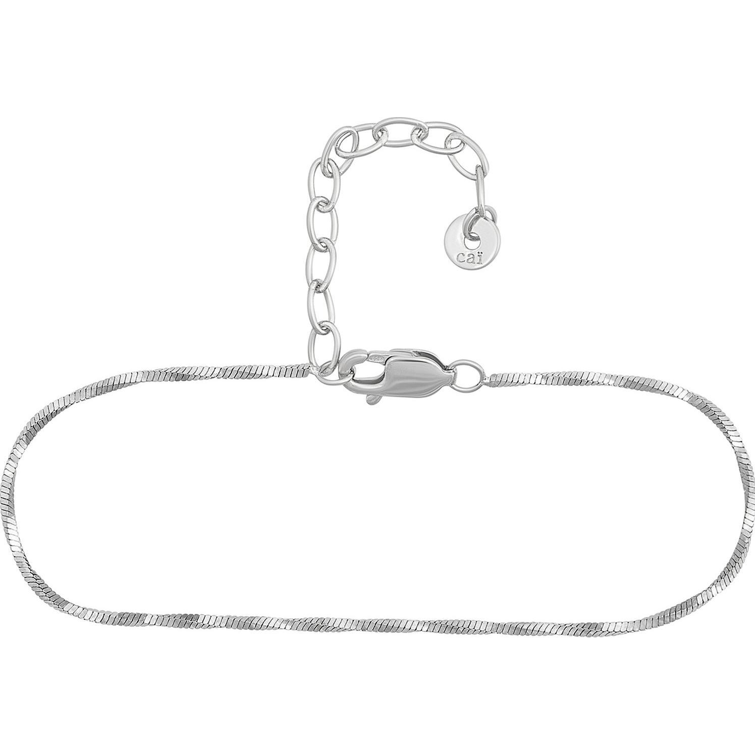 Caï, Fussschmuck, Fusskette, (925er Silber, 25 cm)