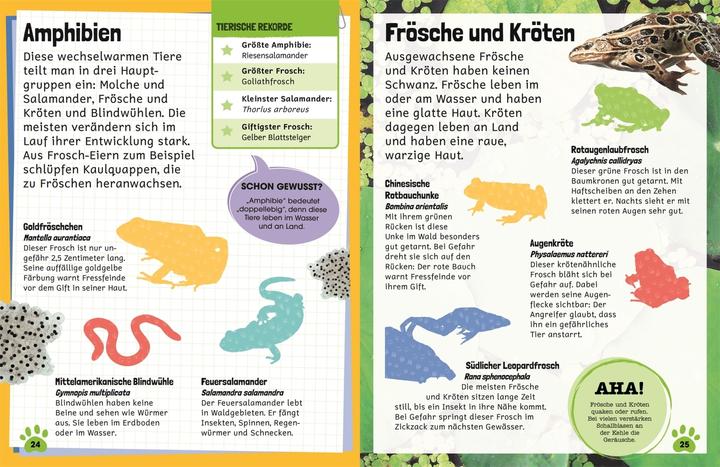 Actual product image Sticker-Lexikon. Tiere (German, Eva Sixt, 2021)