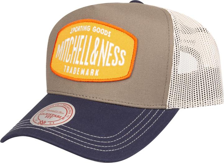Image du produit Mitchell & Ness Trucker Snapback Cap - Brand Patch Oliv