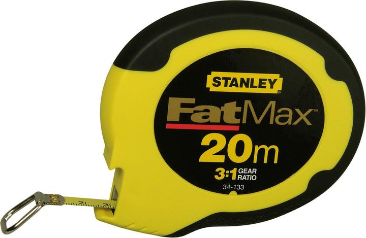 Stanley Mètre ruban à capsule FatMax™, acier (20 m)