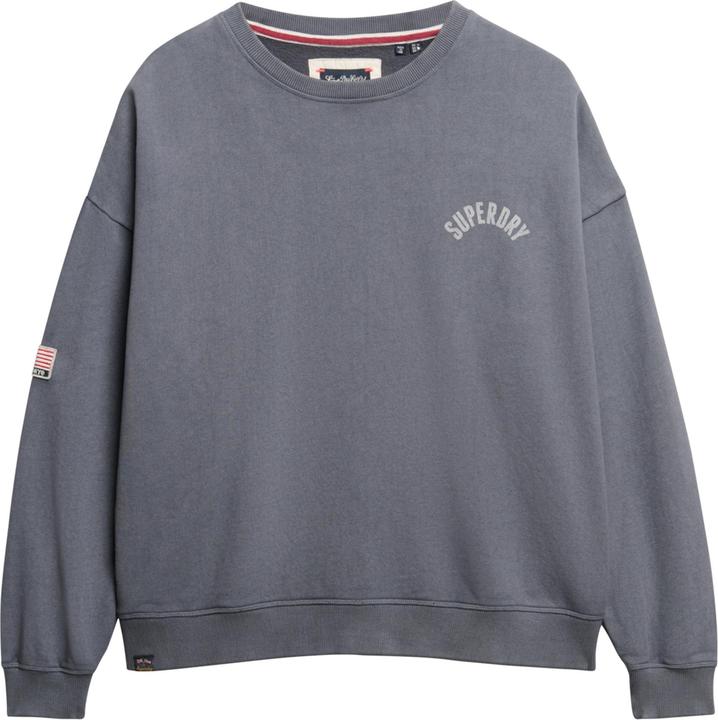 Actual product image Superdry Athletic Relaxed Printed Crew (L)