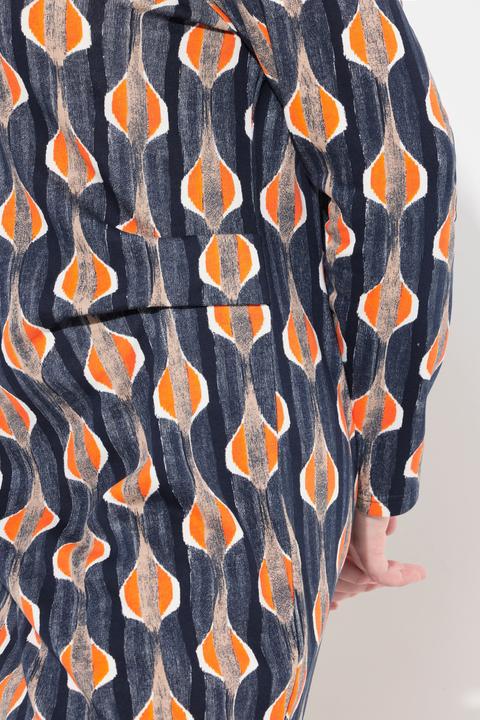 Produktbild Ulla Popken Sweatkleid, U-Boot-Ausschnitt, Langarm (46, 48)