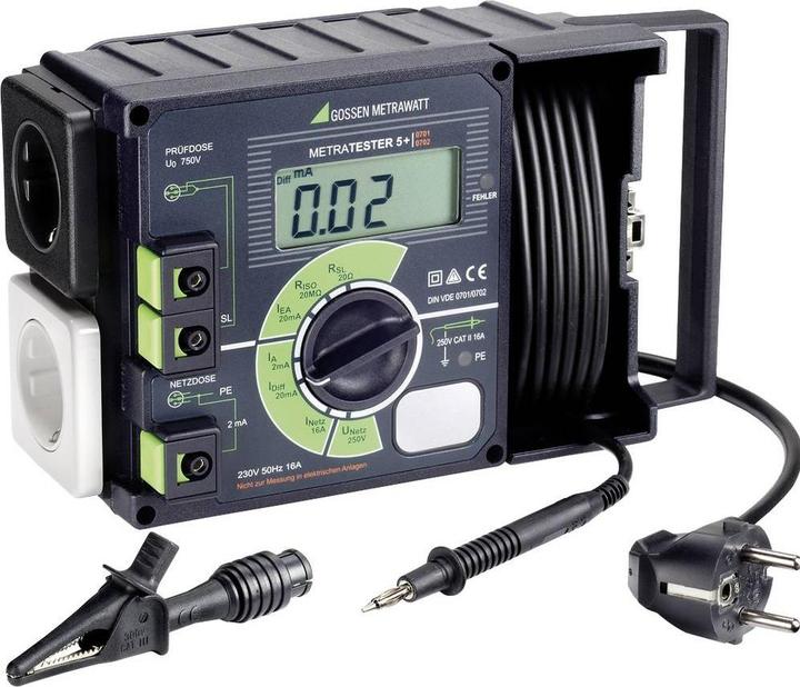 Produktbild Gossen Metratester 5 Plus (CAT II 300V)
