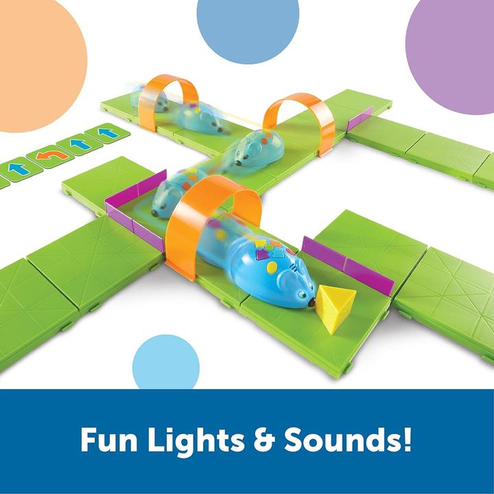 Actual product image Learning Resources Robot mouse, programmable robot mouse