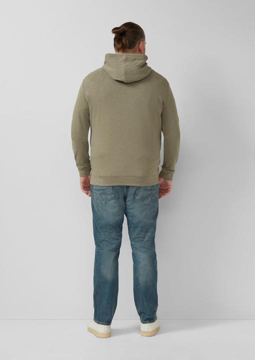 Produktbild s.Oliver Kapuzen-Sweatshirt im Modern Fit mit College-Artwork (XXL)