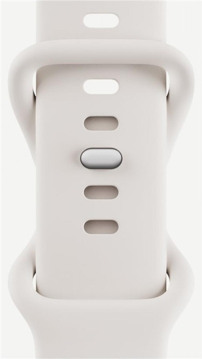 Actual product image Google Active wristband for Pixel Watch size S L (Stainless steel, Fluoroelastomer)