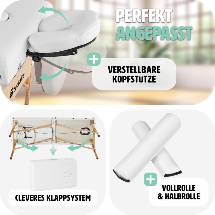 Actual product image tectake Massage table