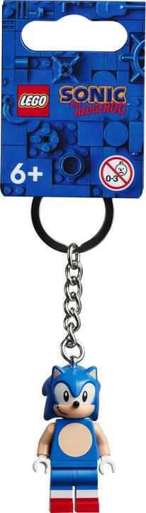 Actual product image LEGO Sonic the Hedgehog key ring (854239)