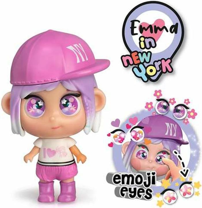 Image du produit Famosa Babydoll Mini Trotties Emoji Eyes 12 cm Articulé