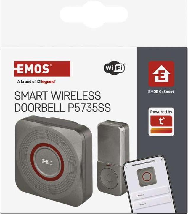 Produktbild Emos Türklingel P5735SS (Funk)