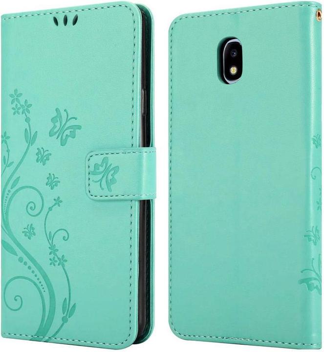 Actual product image Cadorabo Flower Book Cover (Samsung Galaxy J5 (2017))