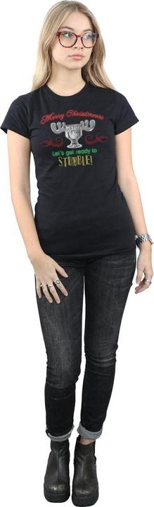 Actual product image National Lampoon´s Vacation Womens/Ladies Moose Head Cotton T-Shirt (XXL)