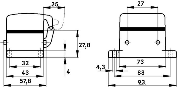 Produktbild Lapp Anbaugehäuse EPIC® H-B 10 1003