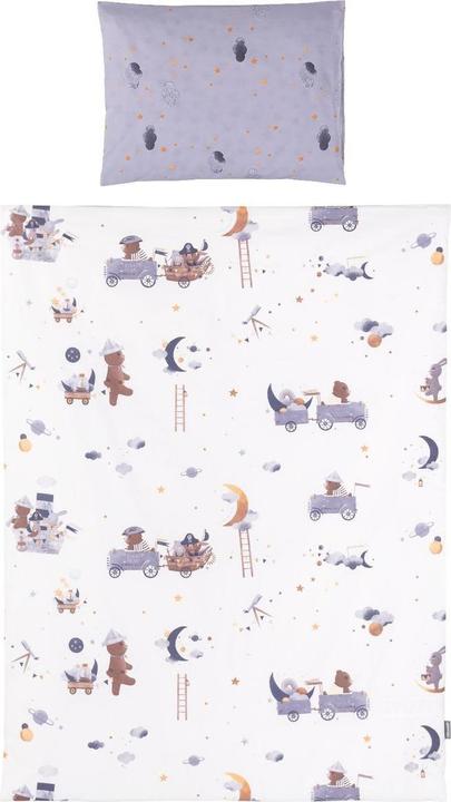 Produktbild Chipolino 5-teiliges Bettwäsche-Set (100 x 130 cm, 35 x 45 cm, 95 x 150 cm)