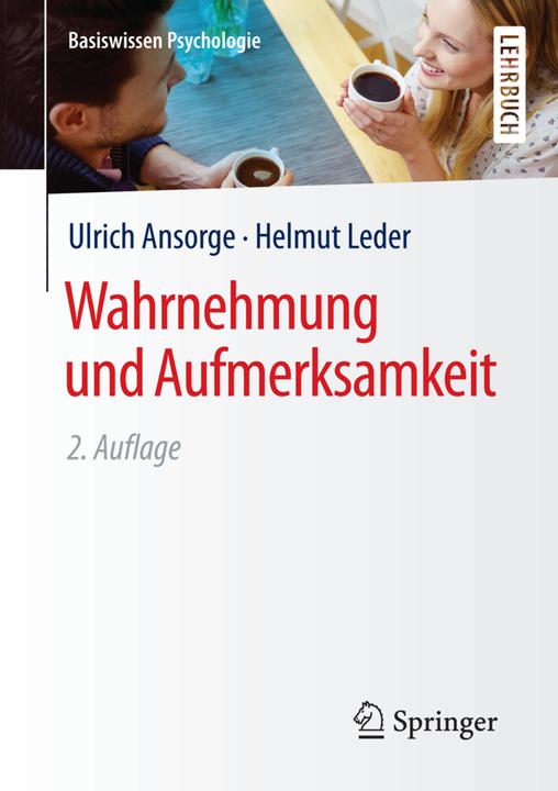 Produktbild Wahrnehmung und Aufmerksamkeit (Deutsch, Helmut Leder, Ulrich Ansorge, 2016)