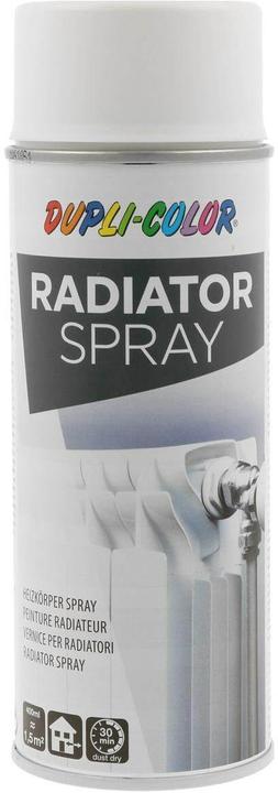 Dupli-Color Radiator Spray (white silk matt, 0.40 l)
